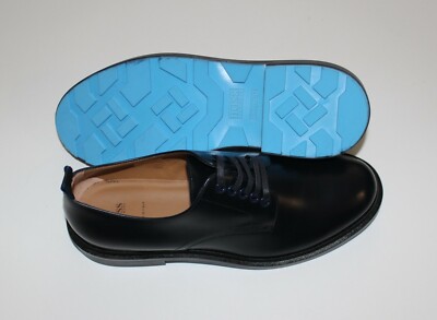 HUGO BOSS ROYAL BLACK LACE UP DERBY SHOES US 7.5/ UK 6.5 | eBay display picture 3