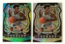 2020-21 Panini Prizm Draft Picks Choice JAMES WISEMAN Blue Yellow Green + Hyper