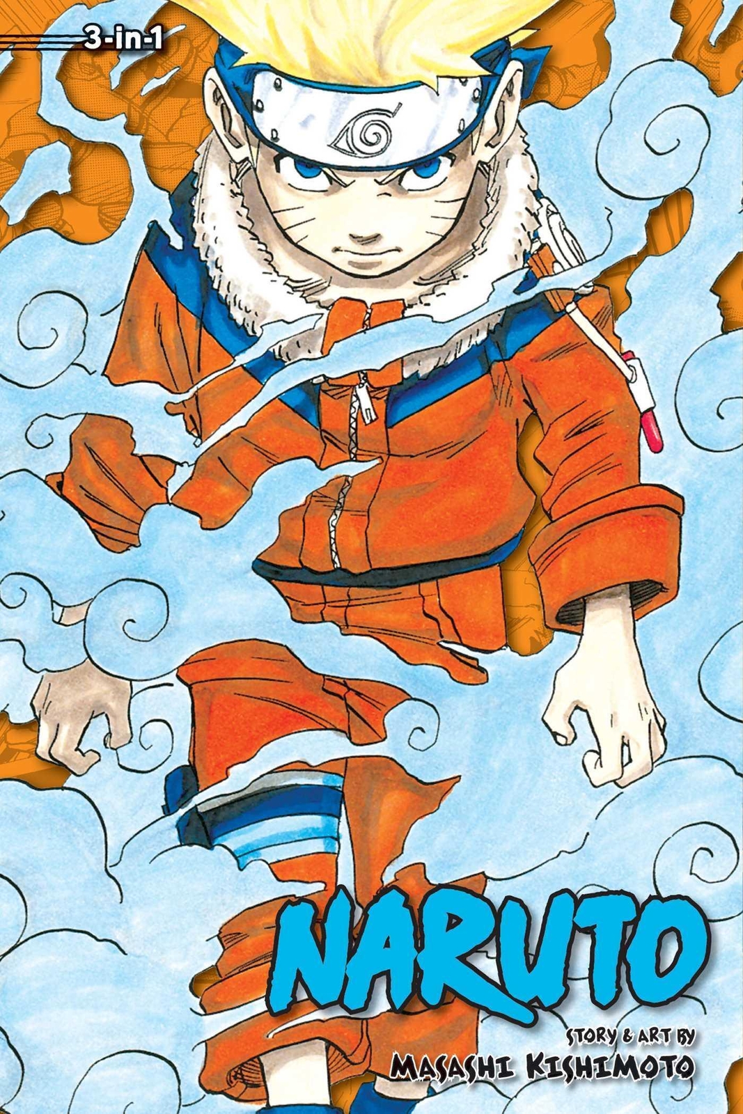 Thumbnail - Naruto (3-in-1 Edition), Vol. 1 | Includes Vols. 1, 2 & 3 | Masashi