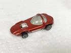 HOT WHEELS RED LINE SILHOUETTE RED w WHITE INTERIOR EXCELLENT