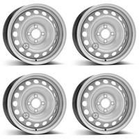 4 Alcar Stahlfelgen 6.0Jx15 Zoll ET40 4X100 FüR Dacia Logan Sandero 4Er Satz