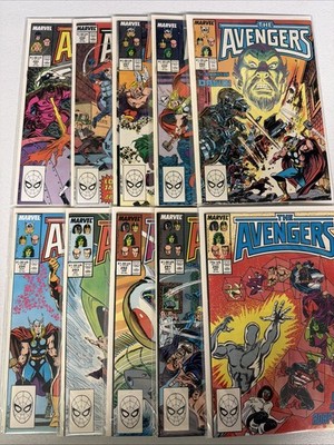 Avengers #290 291 292 293 294 295 296 297 298 299 Marvel Comics Lot VF/NM *V1
