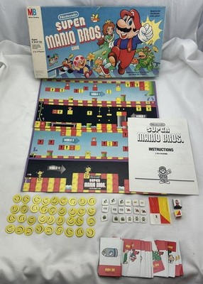 1988 Super Mario Bros. Board Game by Milton Bradley Complete Very Good Condition