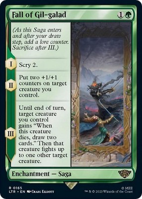 MtG The Lord of the Rings: Tales of Middle-earth Fall of Gil-galad 165 NM LTR
