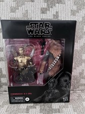 Star Wars The Black Series Chewbacca and C3PO Action Figures BRAND NEW