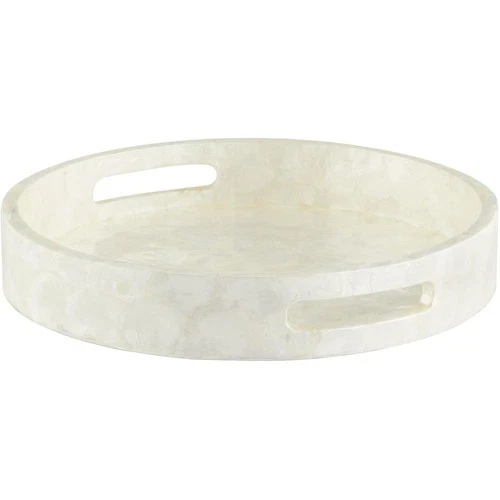 Cyan Design 11688 Triton Pearl Tray, Small - Picture 1 of 6