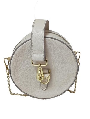 DANIELLE NICOLE Schultertasche Klein Damen Tasche wollweiß Party-Look