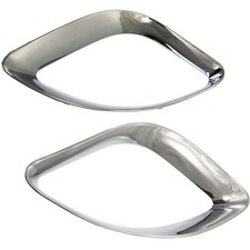 Grille Trim Set For 12-16 Jeep Grand Cherokee Srt Or Srt8 Models Chrome Front Grille Trim Set For 12-16 Jeep Grand Cherokee Srt Or Srt8 Models Chrome Front