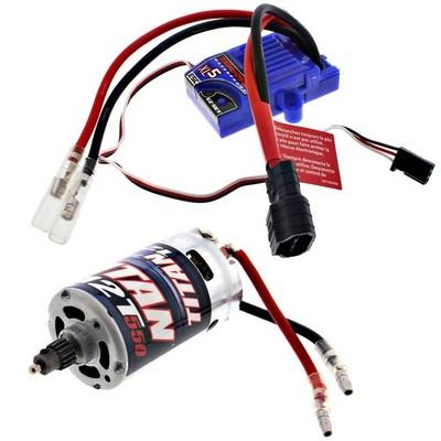 Traxxas Stampede 2wd XL-5 VXL * XL-5 iD WATERPROOF ESC &  TITAN 12T 550 Motor *