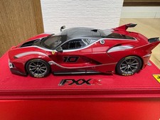 BBR 1/18 Ferrari FXX K Red Limited 99 Resin Model Car with Display Case