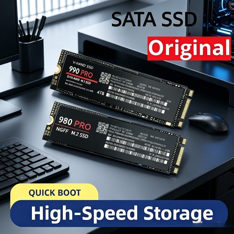 M.2 990 PRO NVMe SSD PCIe Gen4 High Speed Internal Drive 2TB 4TB PS5 Desktop _U