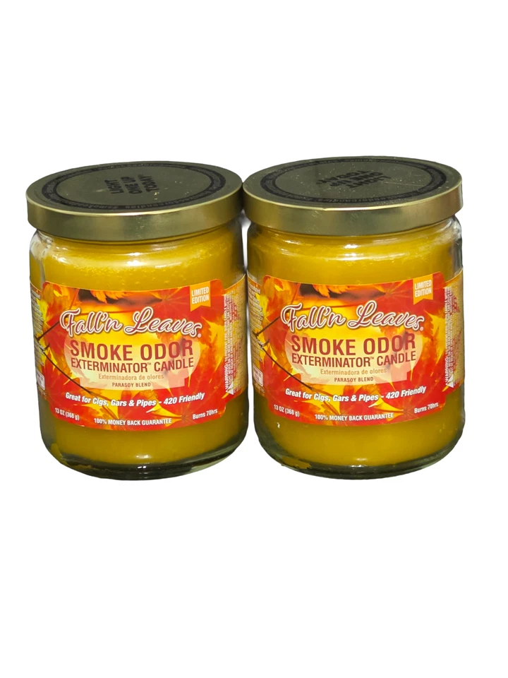Smoke Odor Exterminator Candles | LIMITED EDITION | 70 Hours Burn Time | 2 Pack - Image 3 of 4
