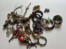 Big Lot Of Costume Jewelry Necklaces And Bracelets
