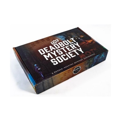 Deadbolt Mystery Society Board Games Mardi Gras Murders Box NM