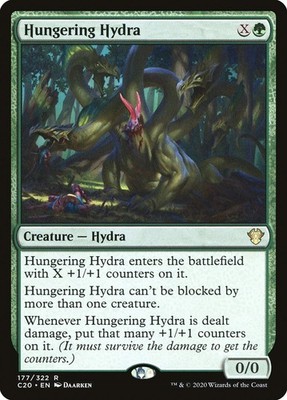 Hungering Hydra 177 NM Commander 2020 MTG EE