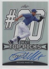 2015 Leaf Metal Draft Top Picks Richie Martin #TP-RM1 Auto 0f8