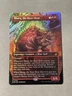 Ilharg, the Raze-Boar (Anime Borderless) FOIL MTG Ravnica Remastered NM