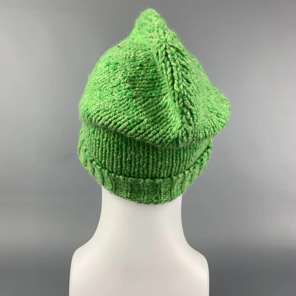 NUEVO SCOTLAND gorro de cachemir tejido verde Foto 4 de 4