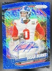 Brian Burns Blue Shimmer Auto 20/25 2025 Panini Prizm #147 - New York Giants