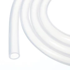 26ft 3/8" IDx1/2" OD Silicone Tubing Clear Industrial Tube Silicone Hose