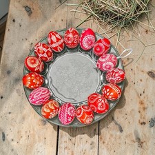 Ostereier Eier handbemalt Sorbische Ostereier - Wachstechnik.de Ostereierkunst