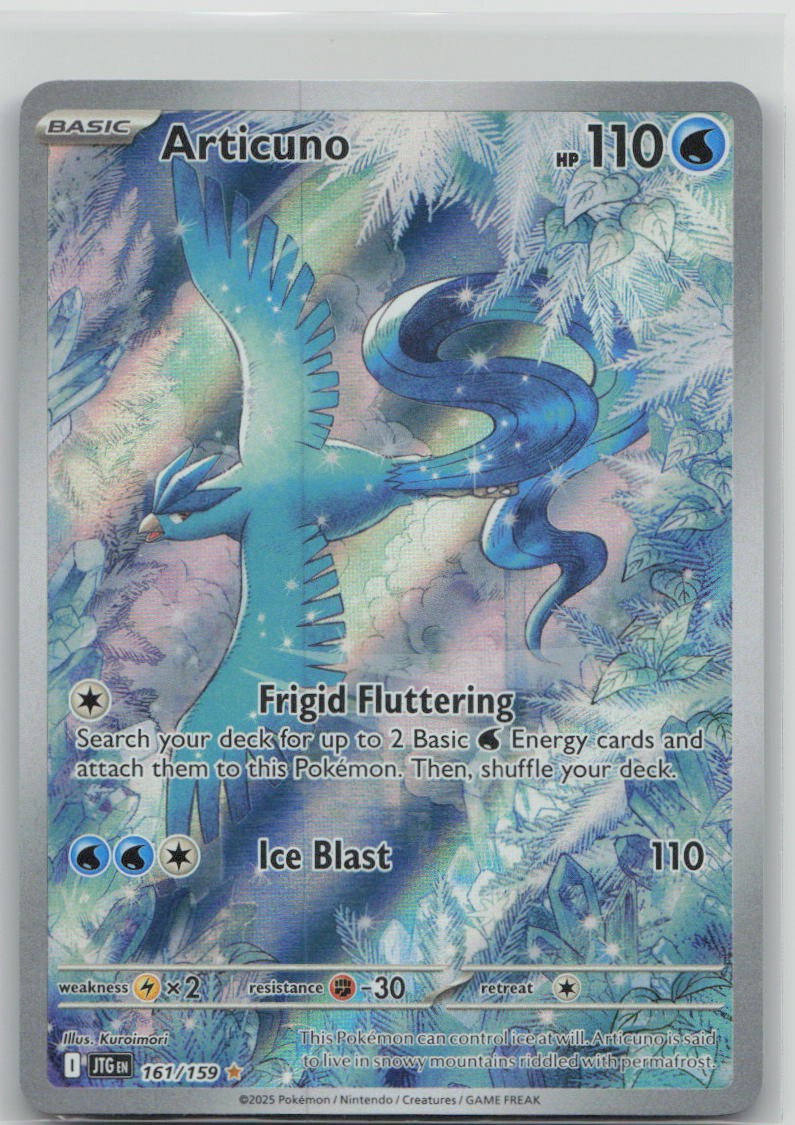 Articuno 161/159 Illustration Rare Journey Together NM Pokemon