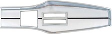 1966-69 Mopar A-body Console Top Plate Auto Trans Die-cast Chrome
