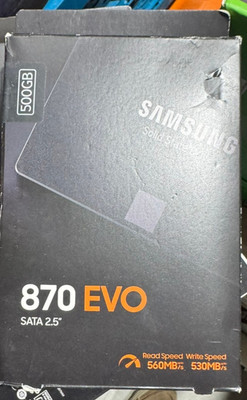 Samsung 870 EVO 500GB 2.5'' SATA III Internal SSD (MZ-77E500B/AM)