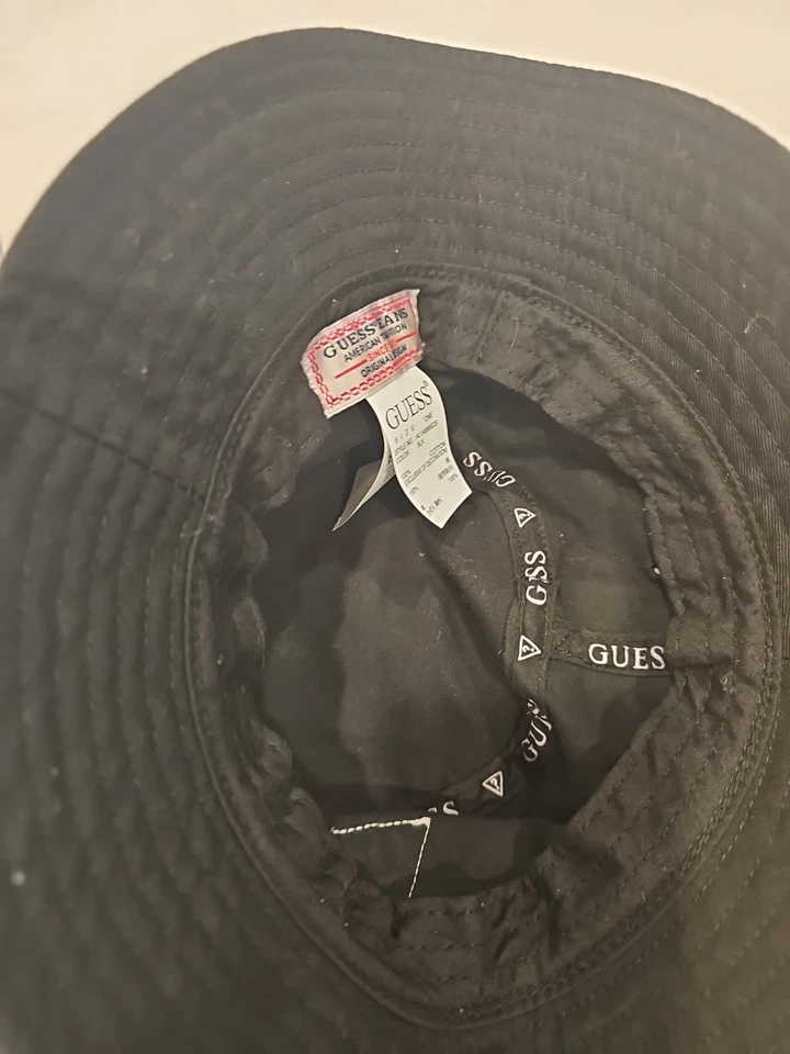Sombrero de cubo Guess negro talla única Foto 3 de 3