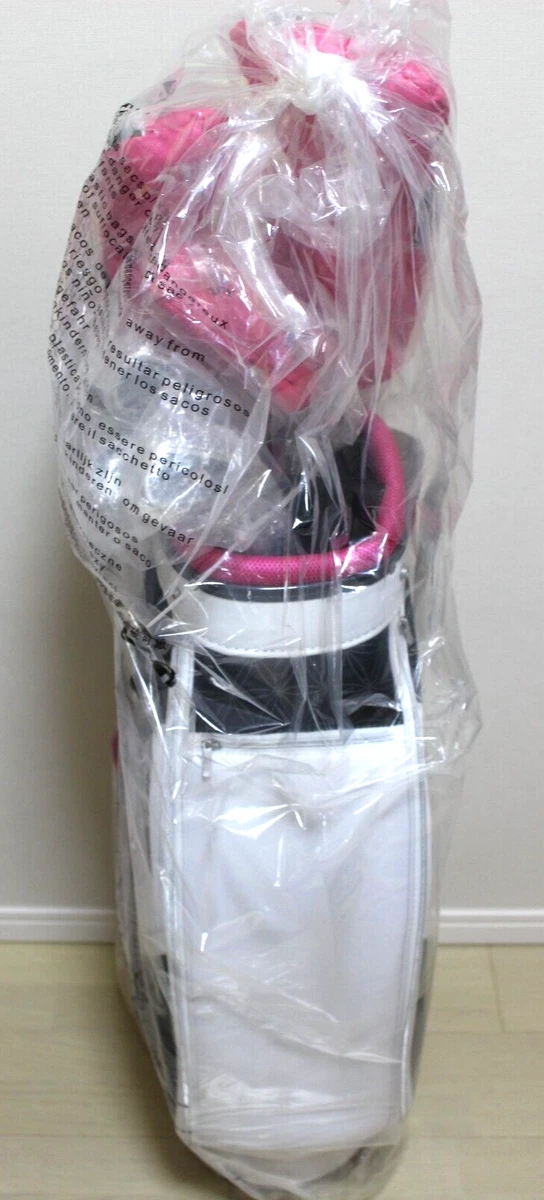 CALLAWAY SOLAIRE Ladies 8 Club Set with Caddy Bag Head Cover 2018 Model Pink