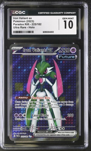 Iron Valiant ex graded CGC 10 for sale on eBay