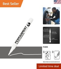 Quick-Drying Waterproof White Acrylic Paint Pens for All Surfaces - Adult Use