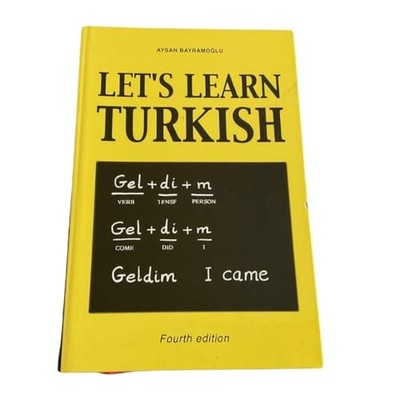 Let's learn Turkish - 4th Edition Book The Fast Free Shipping