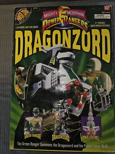 Mighty Morphin Power Rangers Dragonzord #2270 Vintage Complete in Box