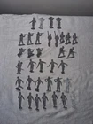 Vintage Marx Battleground Navarone German Soldiers 35 Figures