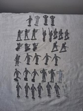 Vintage Marx Battleground Navarone German Soldiers 35 Figures