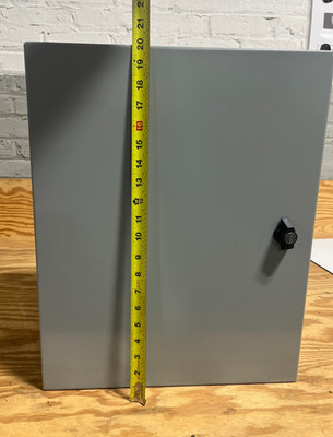 Hammond Electrical Enclosure EN4SD20168GY 20''x16''x8'' Gray [NEW]