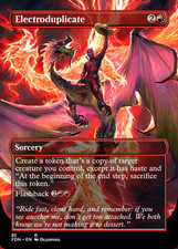 Electroduplicate Deadpool Foil Sticker | Custom MTG Commander