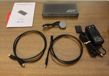 AV Access 8K KVM Switch Dock Dual Monitor Laptop Desktop 100W USB-C 4K 165Hz