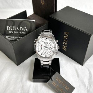 Bulova Marine Star White Men's Watch - 96B255