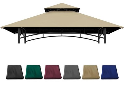 JANCANOPY Grill Gazebo Replacement Cover 5x8 Ft Canopy L-GG001PST-F, Beige 
