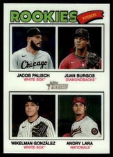 Andry Lara Wikelman Gonzalez Juan Burgos Jacob Palisch 2026 Topps Heritage