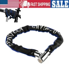 Motorcycle Bicycle Chain Lock Anti-Theft Thickened Bike Lock Durable