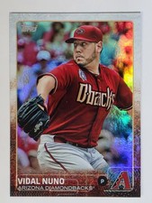 2015 Topps #116 Vidal Nuno Rainbow Foil
