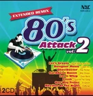 Extended Remix 80's Attack Vol.2 2CD Original Artist 80's Disco Dance Hits Mint