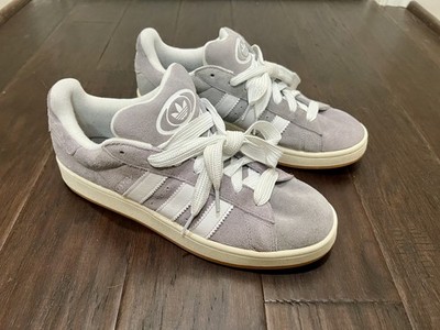 Adidas Campus 00s Mens size 11.5 Sneakers Suede Gray White Skate, Casual, Nice !