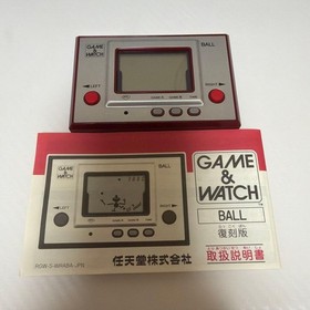 Nintendo GAME & WATCH BALL Reprint Edition