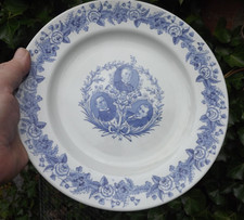1938 Neville Chamberlain secures Peace for Europe Copeland Spode Large Plate