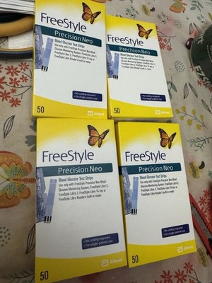 FreeStyle Precision Neo Test Strips Exp 5$7/2027 Mint USA