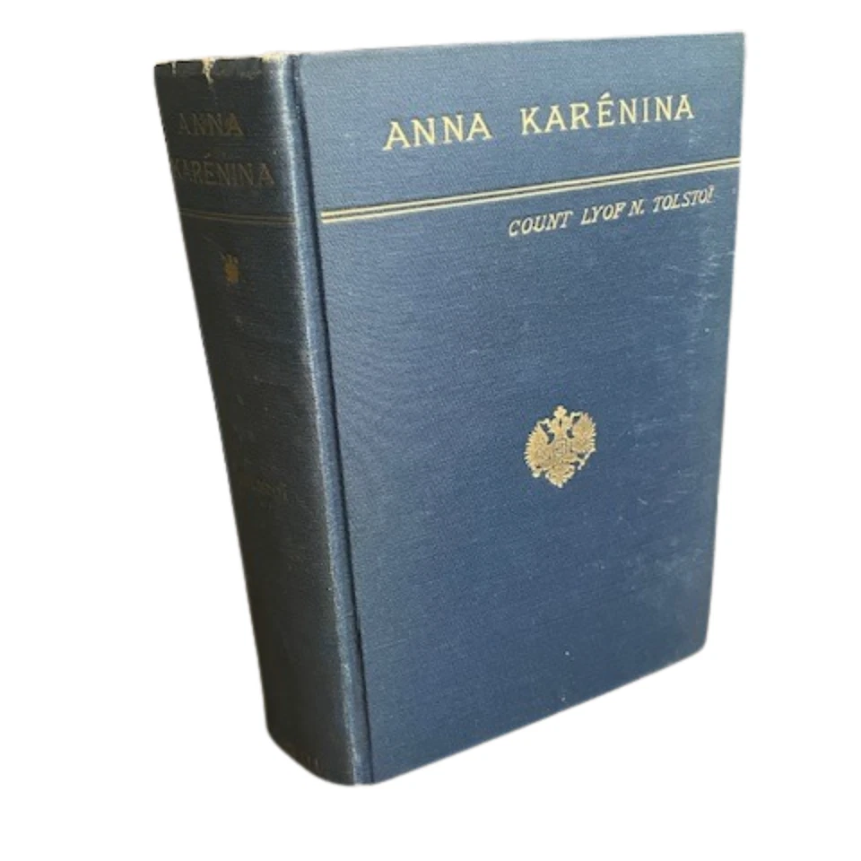Vtg. ANNA KARENINA by Lyof N. (Leo) Tolstoi (1914) - Image 3 of 4